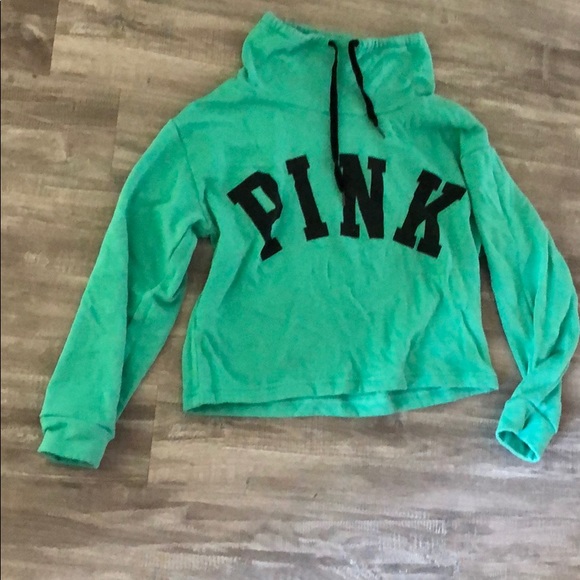 PINK Victoria's Secret Tops - Victoria’s Secret PINK Cropped Sweatshirt Size XS
